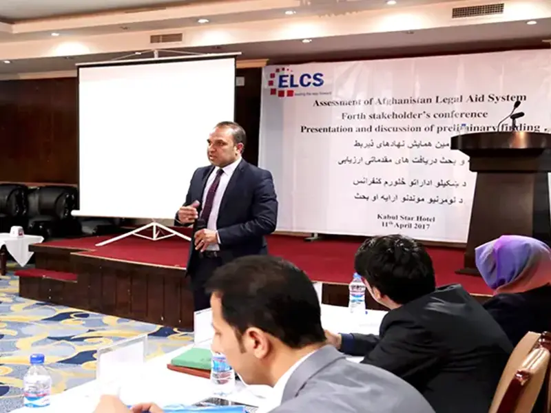 Assessment of Afghanistan Legal Aid System