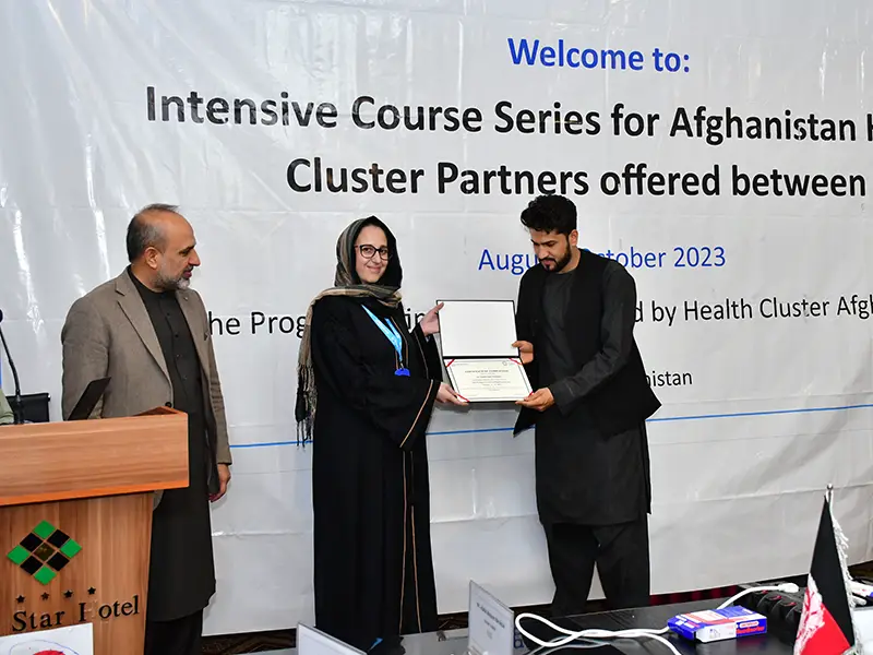 Design and Delivery of an Intensive Course on Quality of Healthcare, Aga Khan Health Services-Afghanistan, Nov 2019